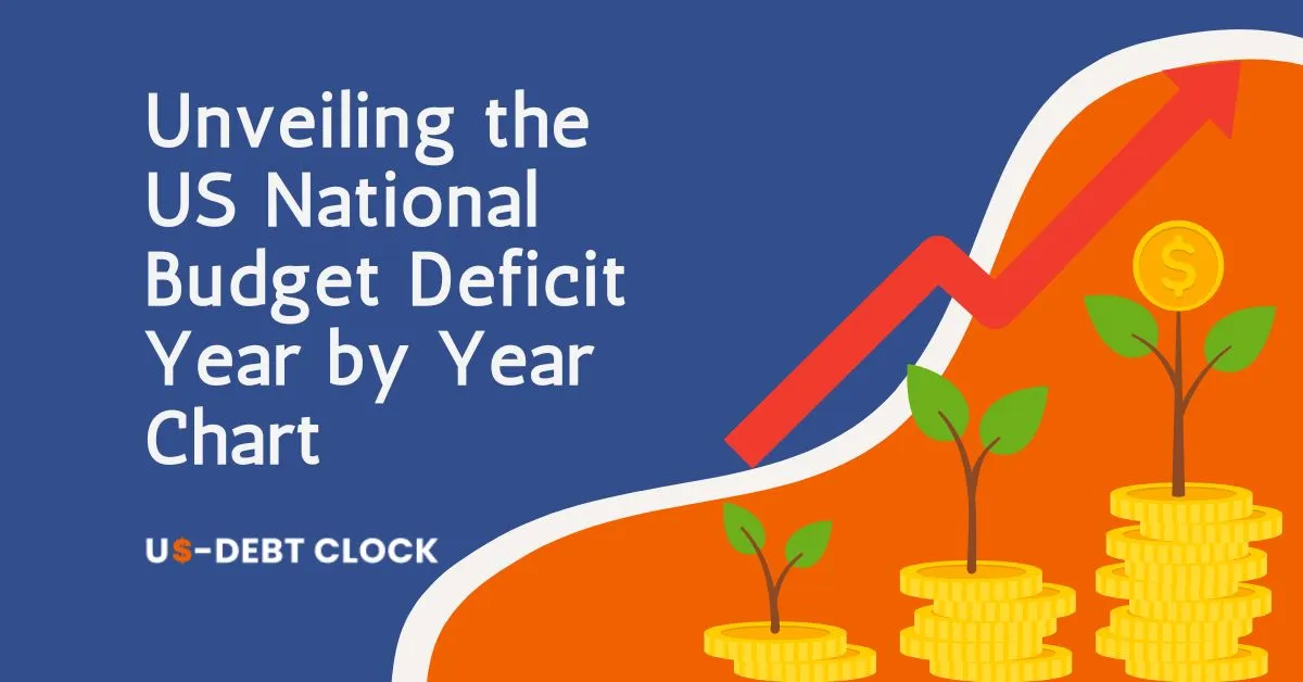 Unveiling the US National Budget Deficit Year by Year Chart Feature Image