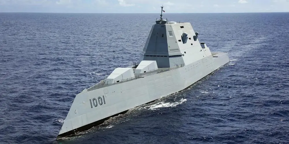 USS Zumwalt Destroyer