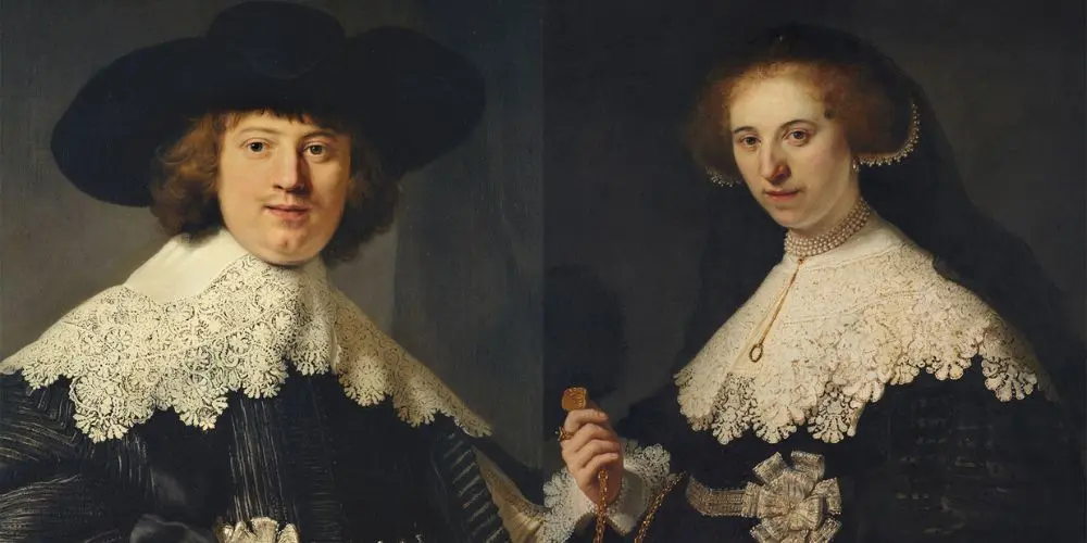Pendant Portraits (Rembrandt)